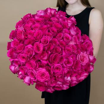 Букеты из розовых роз 40 см (Эквадор) [код  5420smr]